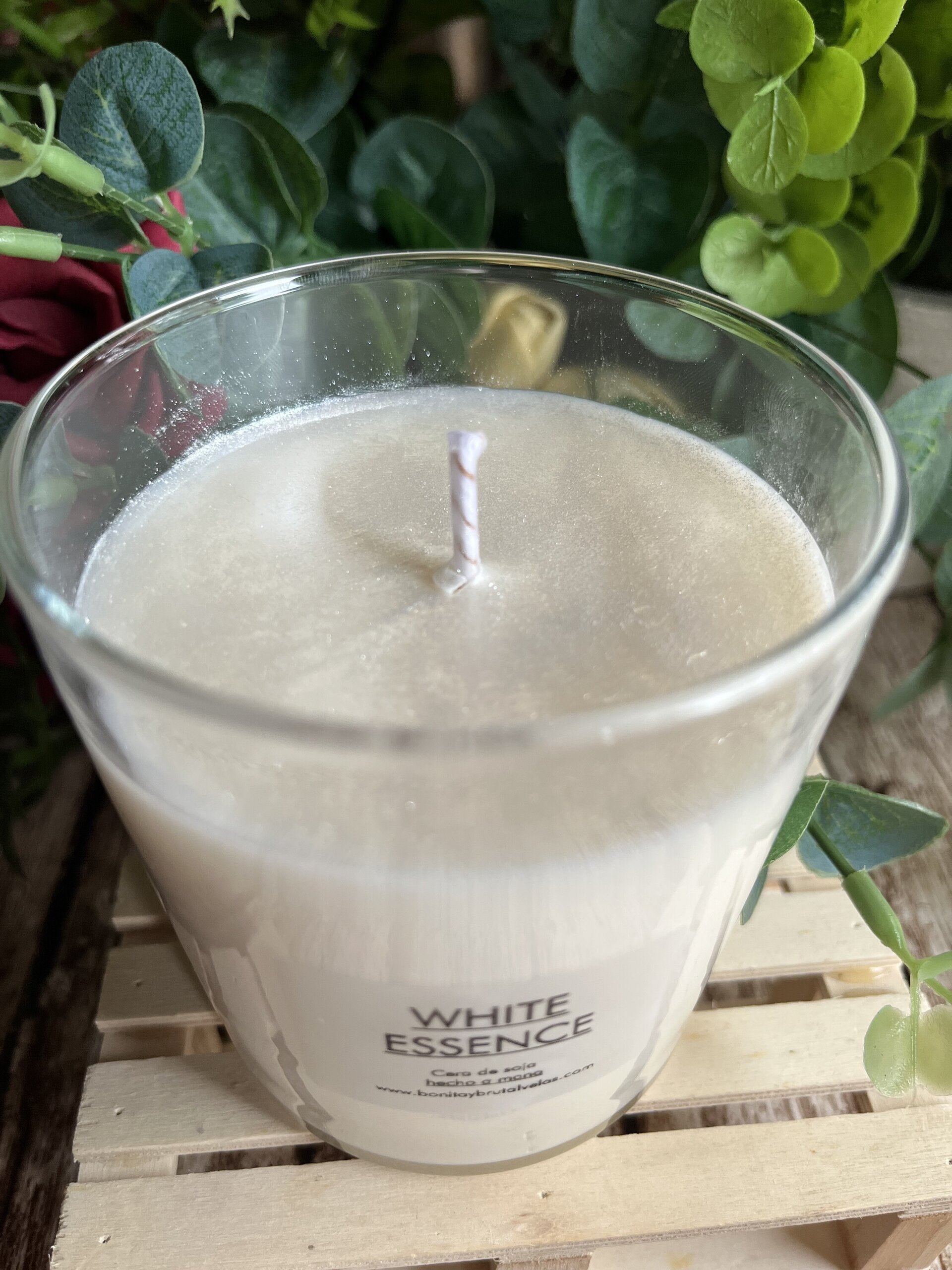 Vela aromática de soja WHITE ESSENCE - 5